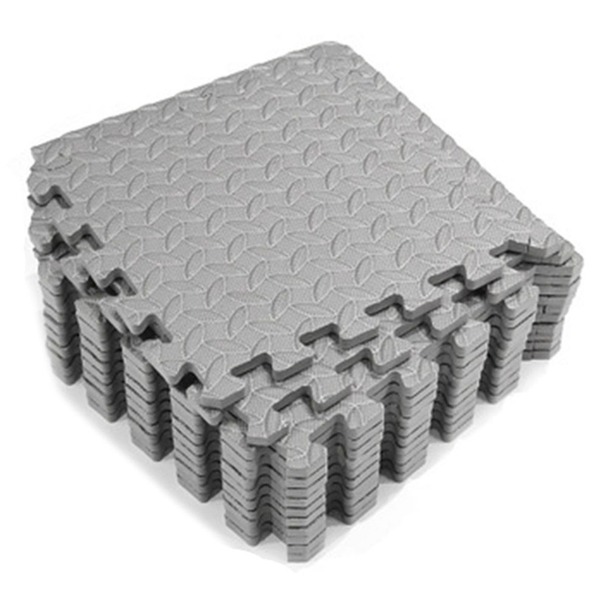12Pcs Mats and Home Gym Floor Foam Floor Mats Exercise Mat Floor Matt for Floors Foam Flooring Tiles Gray , exercise mat