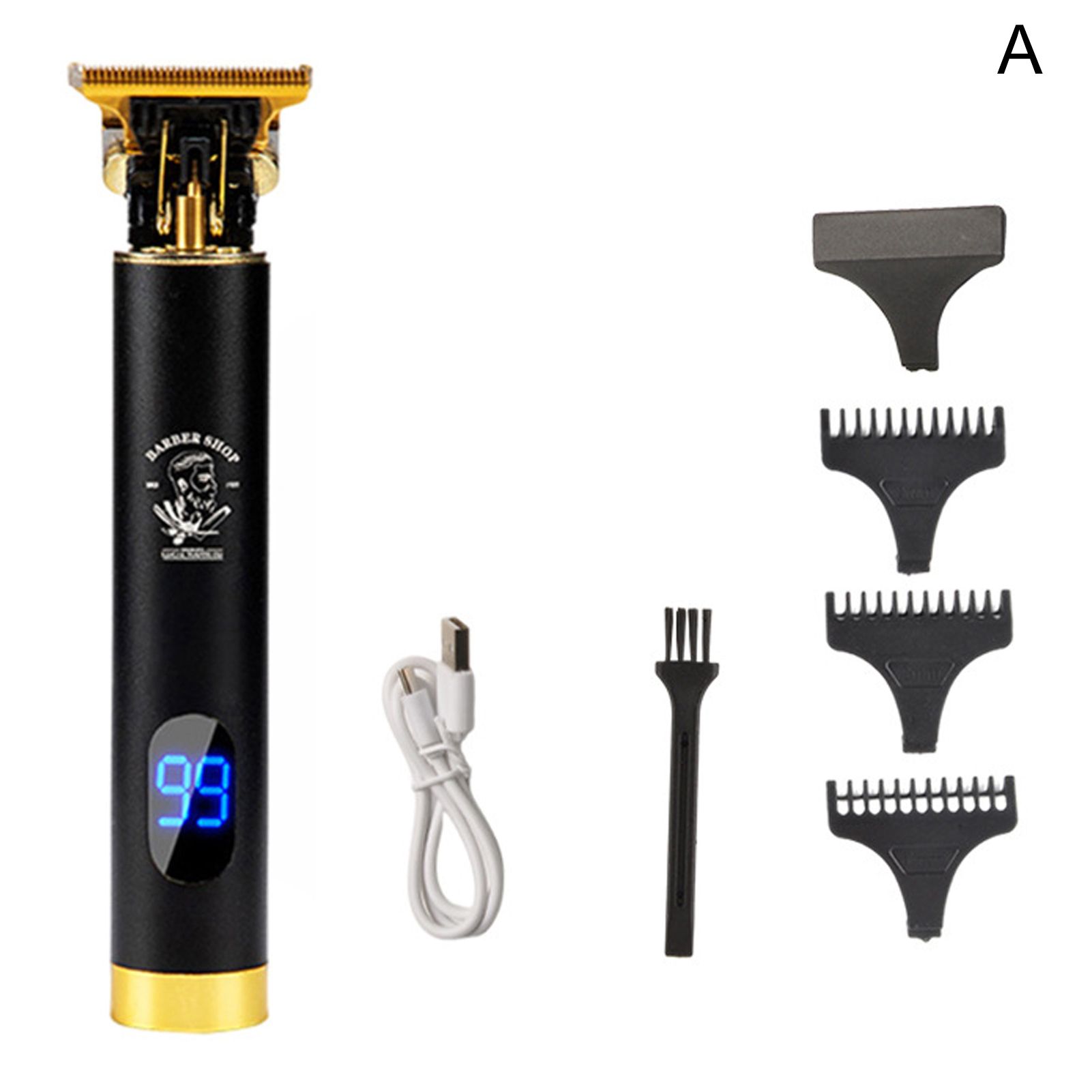 Hair Trimmer Low Noise High Efficiency Digital Electric Hair Clipper