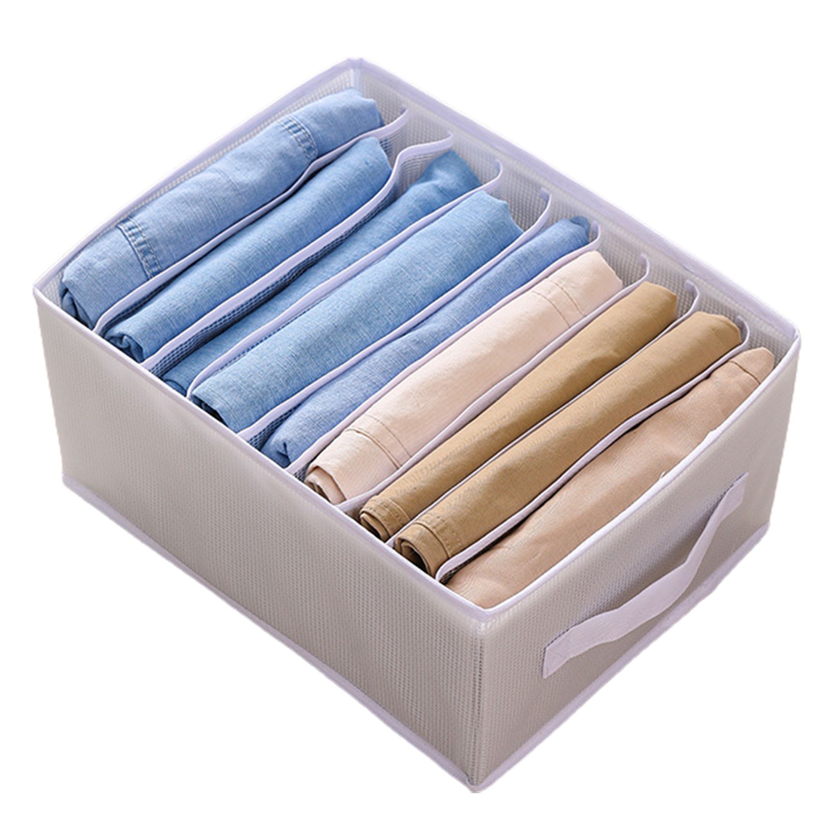 Storage Box Anti-fade Universal Separated Closet Clothes Storage Organizer