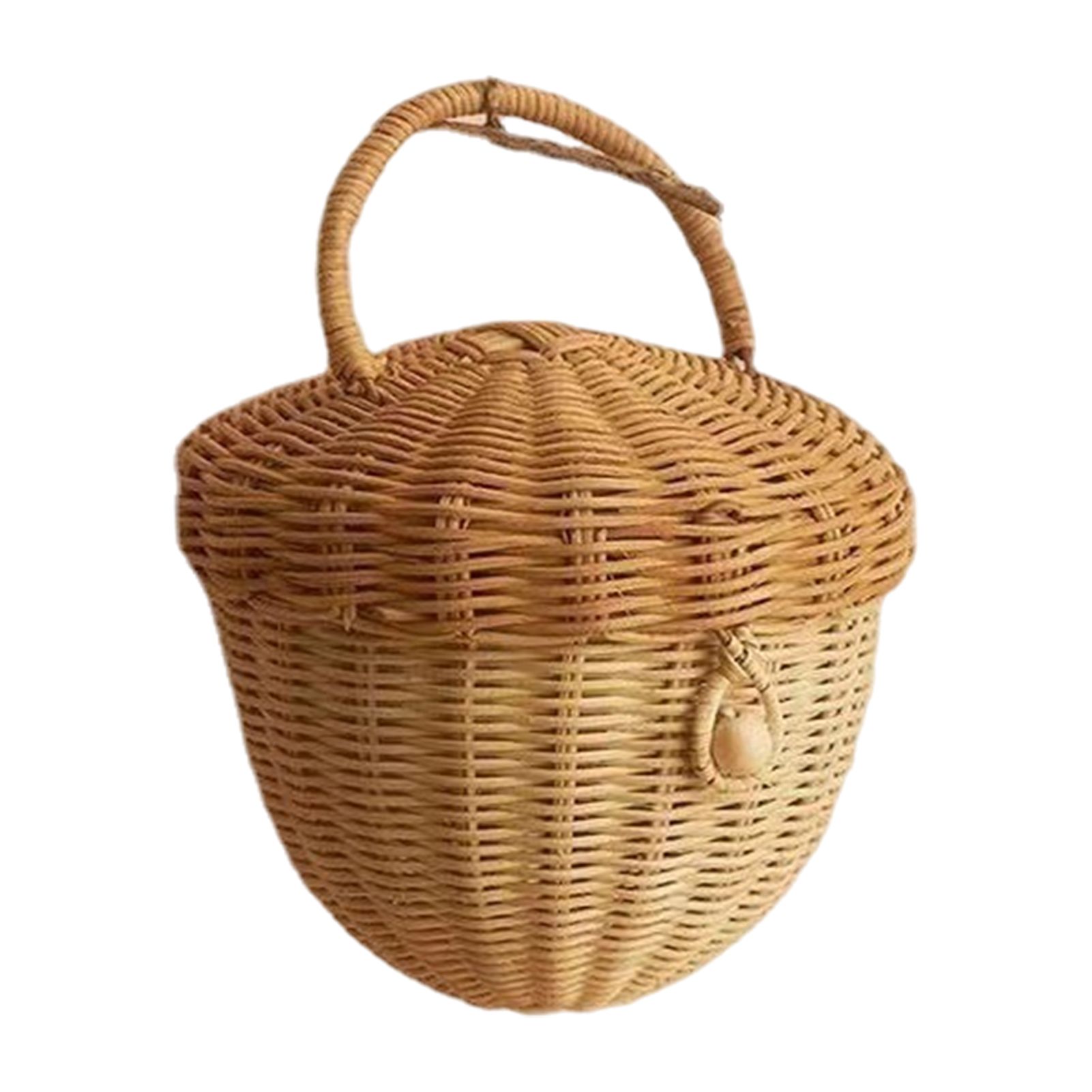 Storage Bag Burr Free Handmade Woven Sundries Organizer Basket