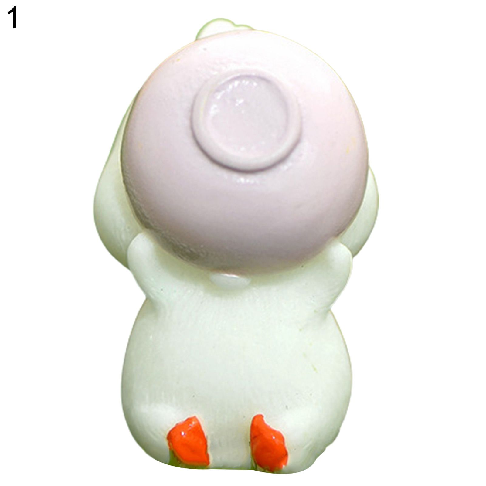 Miniature Statue Display Cute Lovely Duckling Shape Miniature Statue Model