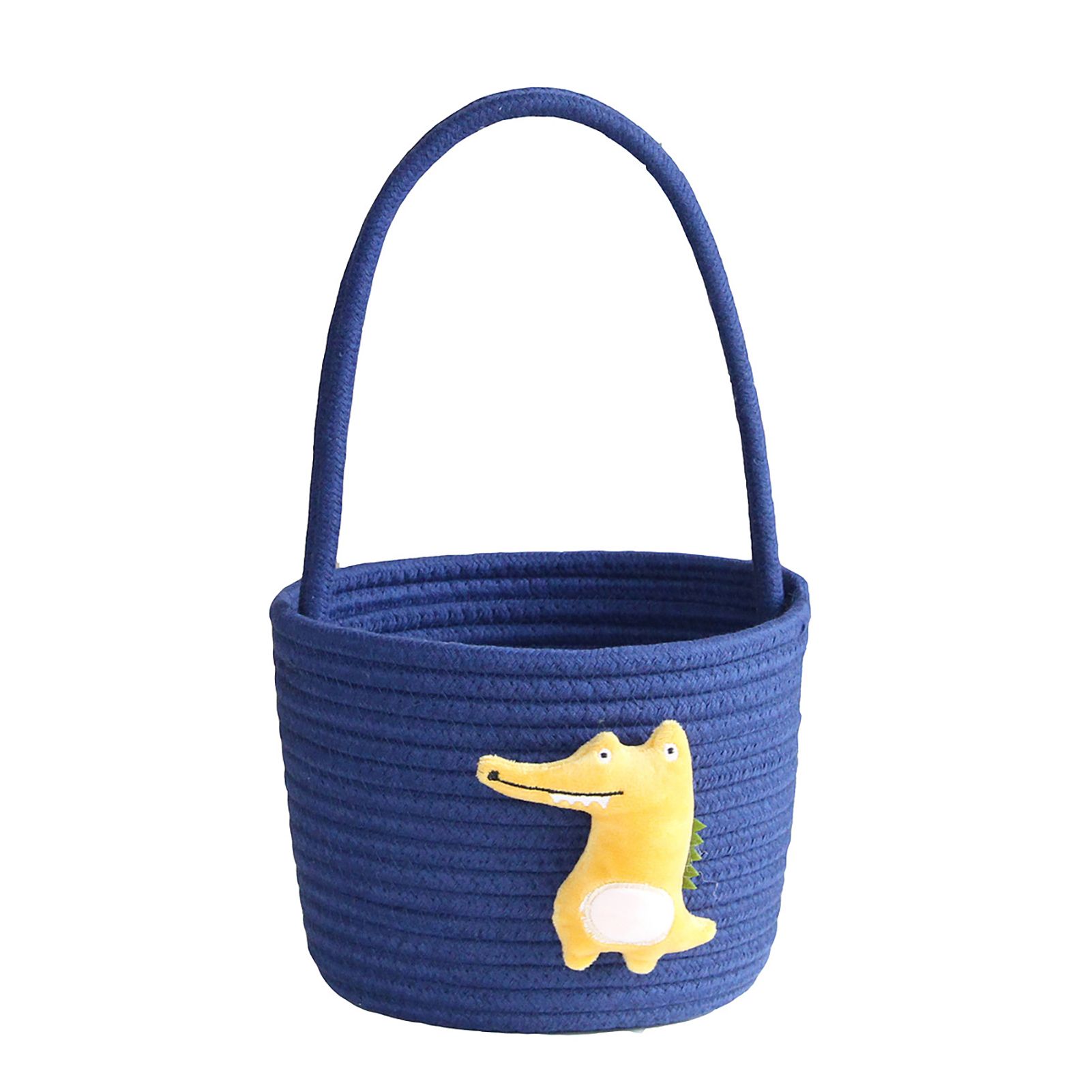 Makeup Storage Basket Colorfast Portable Handcrafted Storage Bin