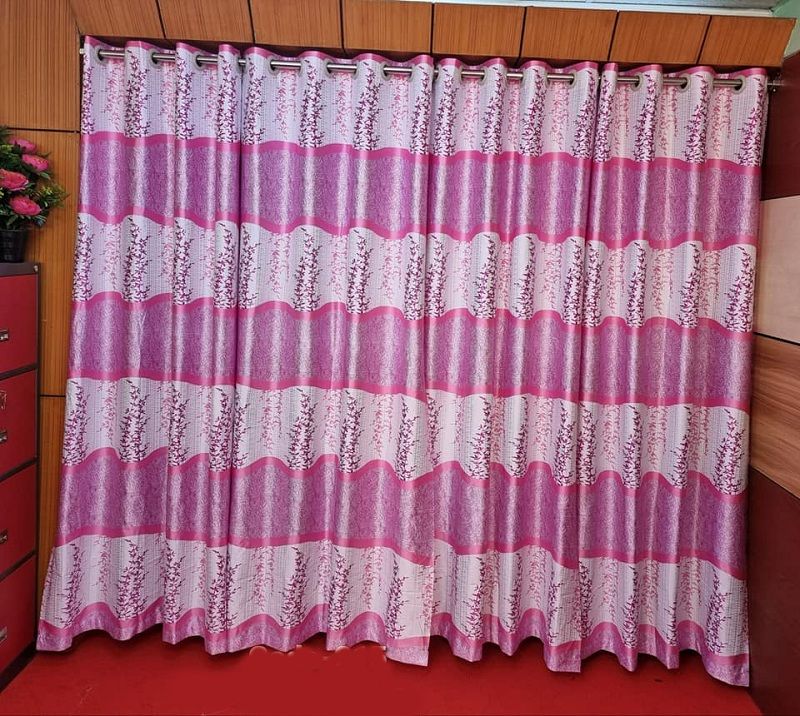 2 Pes Chinese Synthetic Curtain for Door and Windows CM-28