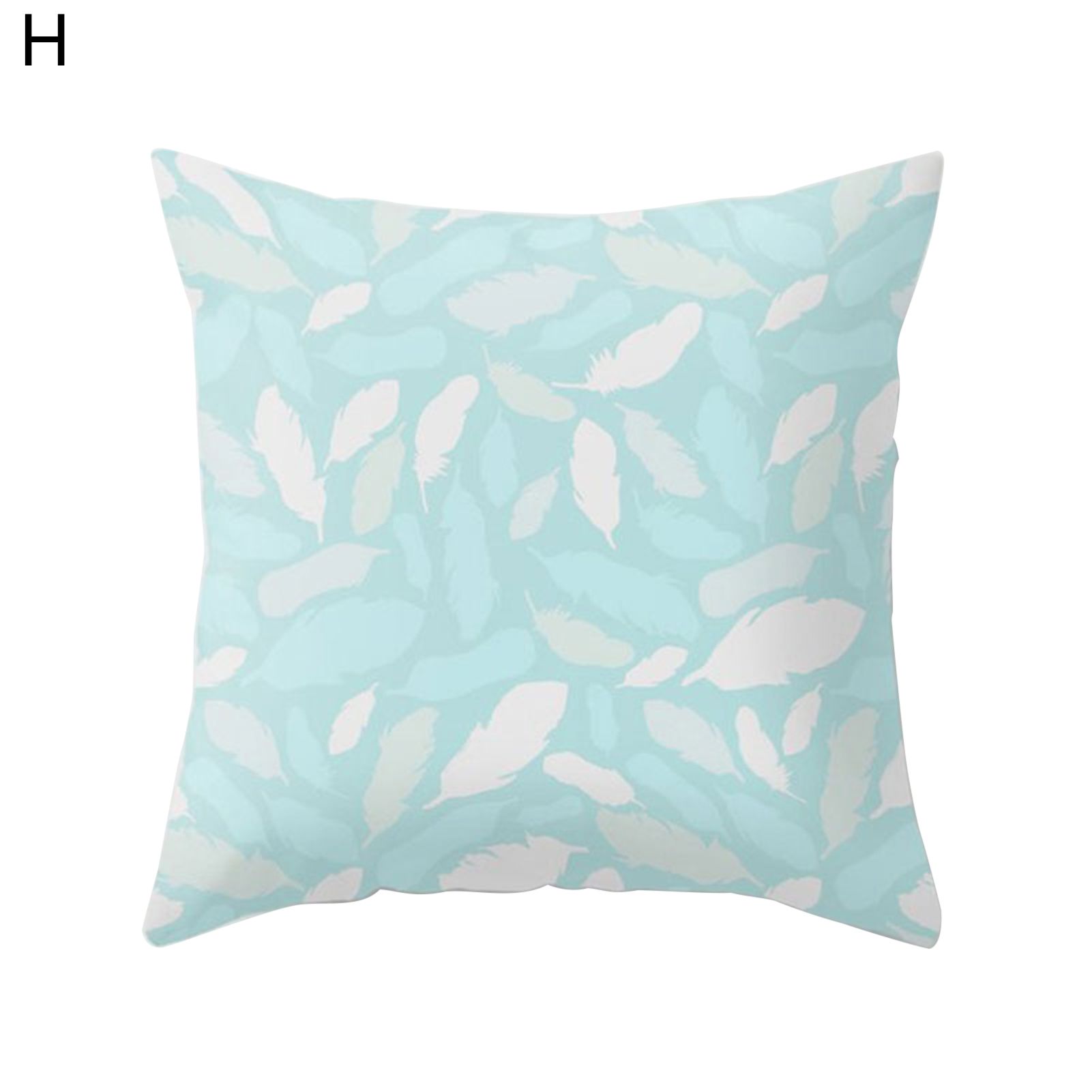 low Cover Winkle Resistant Square Geometric Cushion Throw Cover