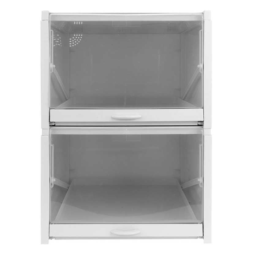 Shoes Box PP Storage Drawer Organizer Container Durable Cabinet for Home