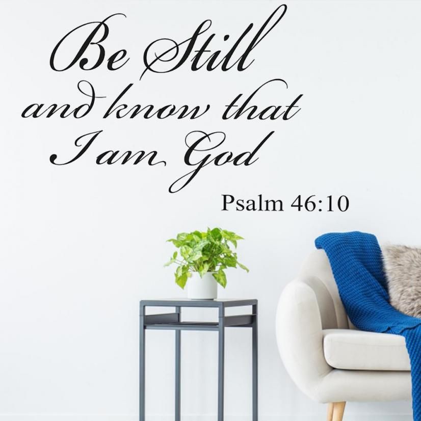Hot Sale Durable Verse Wall Decals Quote Walls Art Stickers Reli ous Home Decor