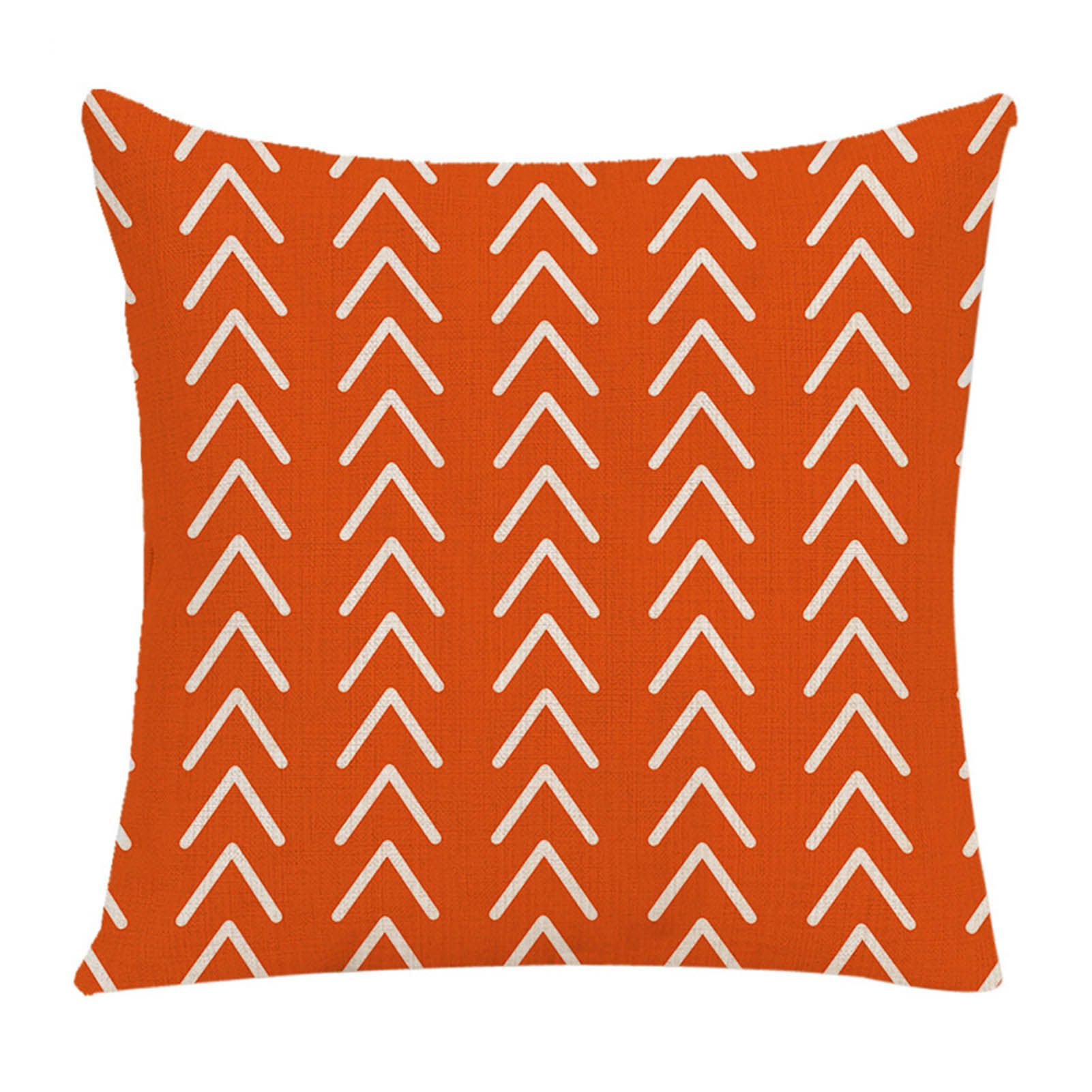 Cushion Cover Easy to Clean Super Soft Polyester Hawaiian Sweet Summer Pillowcase for Office