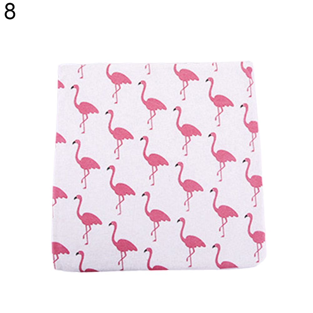 Flamingo Grid Bear Pattern Seat Cushions Square Soft Chair Pad Home Decor