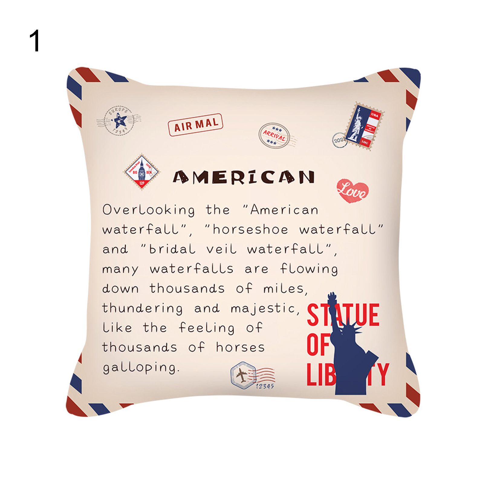Home Peh Skin lowcase Envelope Letter Printed Office low Sofa Cover