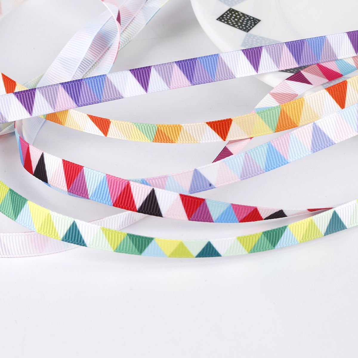 5-6 yards/pack Of Festive Decorative Printed Threaded Belts, Suitable For Sewing Craft Accessories