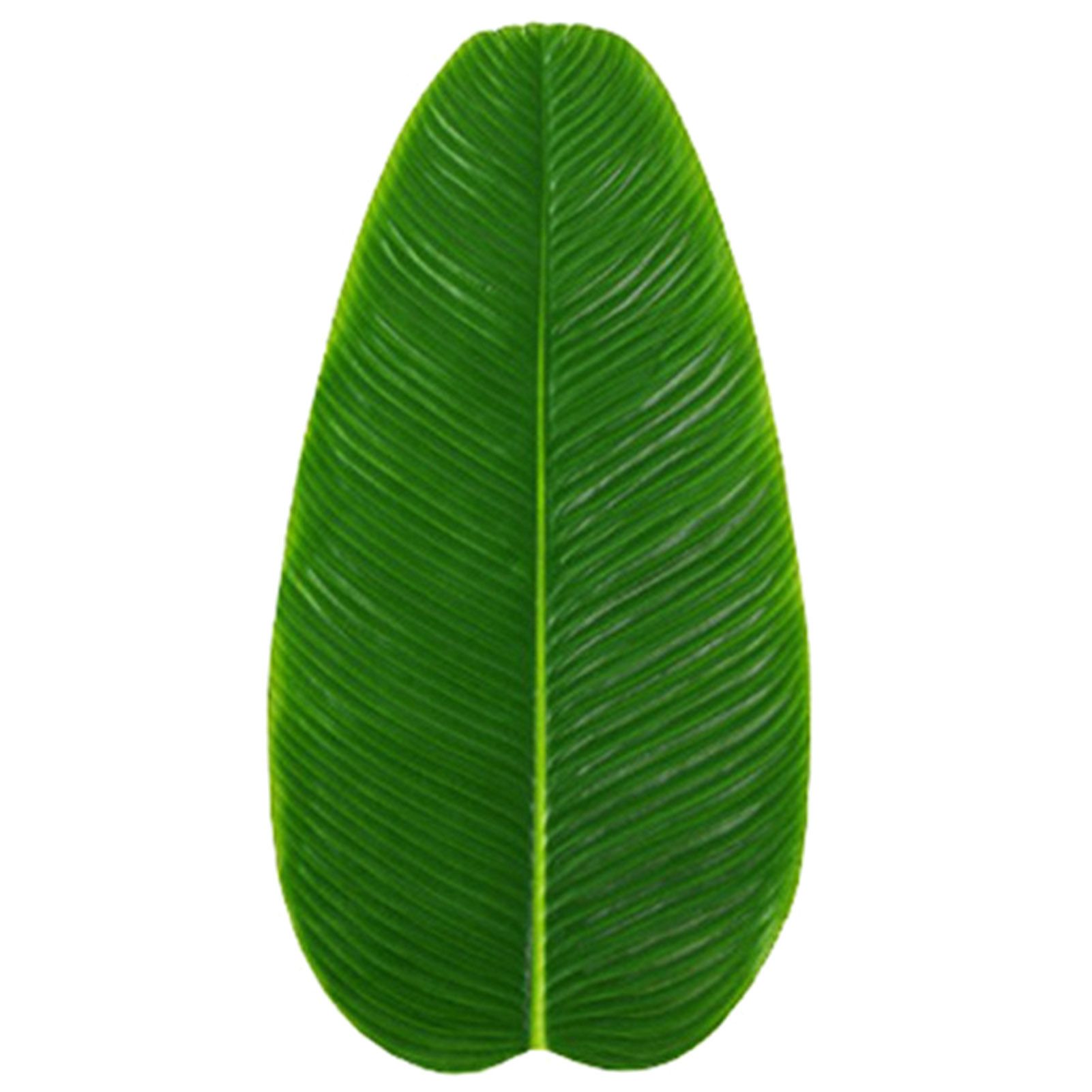 Faux Silk Flower Delicate Decorative Beautiful Faux Banana Leaf