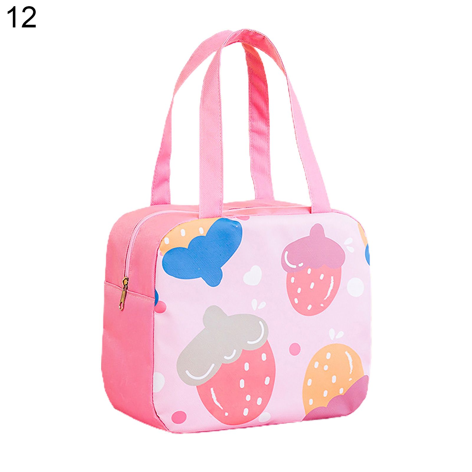 Lunch Tote Bag Reusable Porle Thermal Bento Bag Handbag