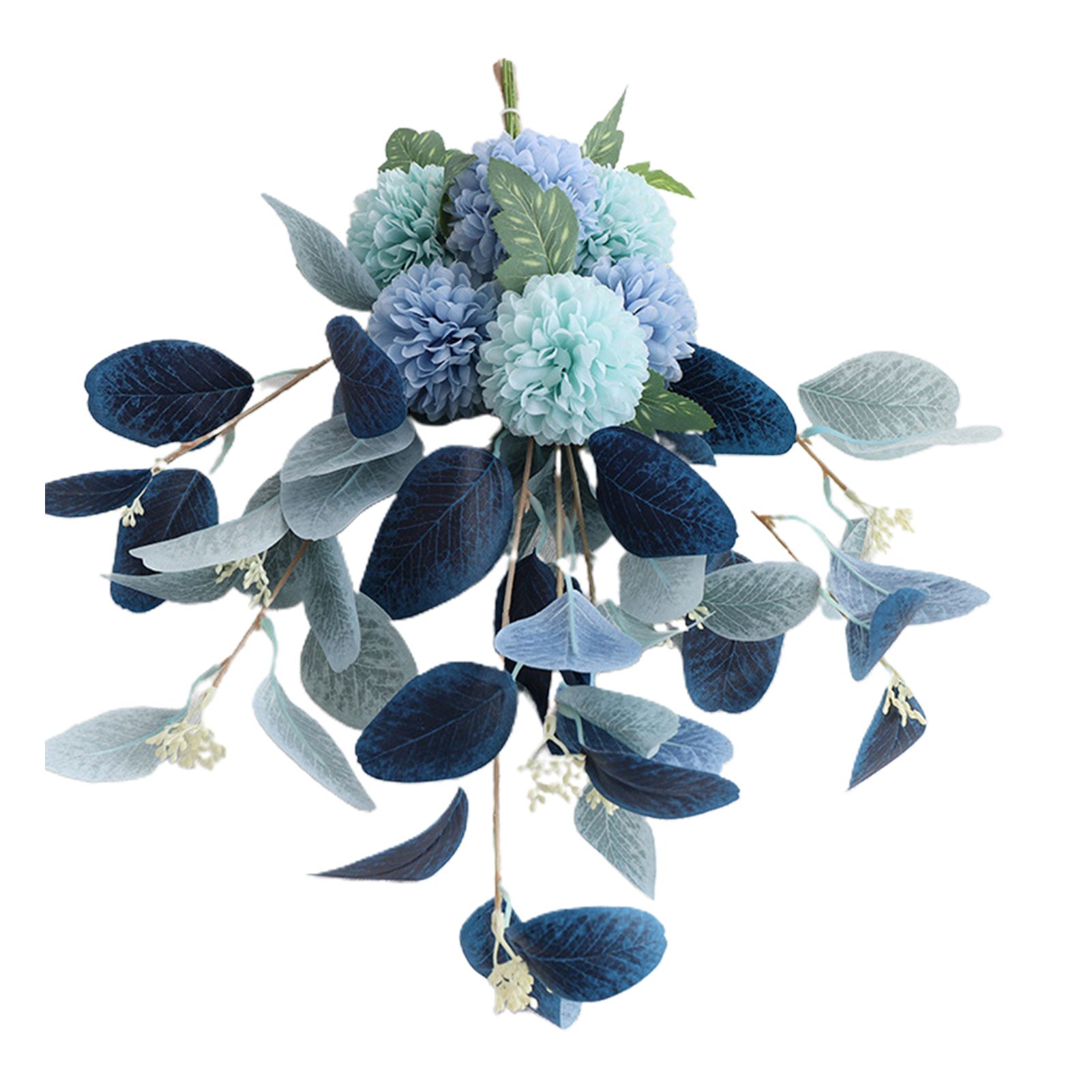 Artificial Floral Clear Texture Everlasting Fake Flower Bouquet