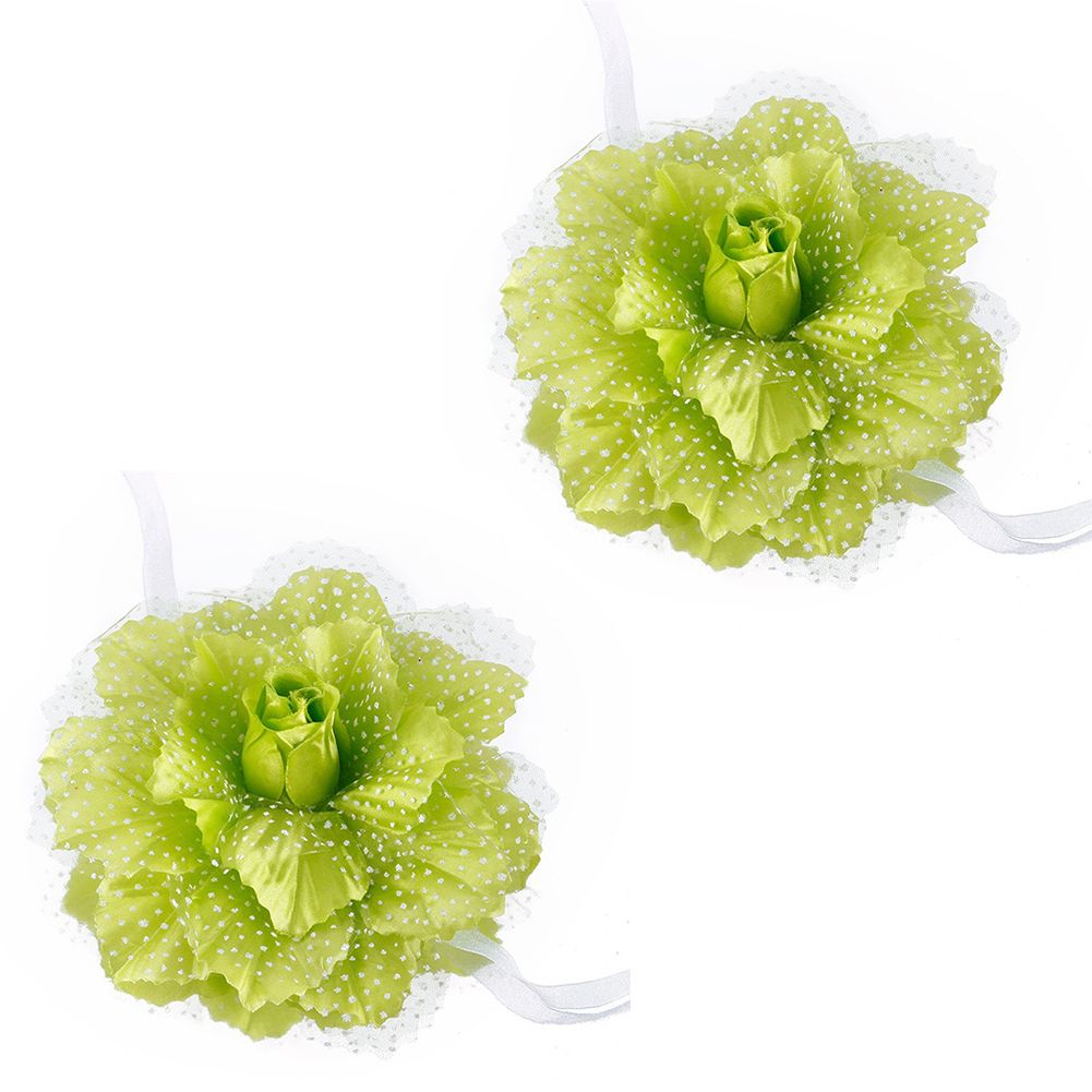 1 Pair Flower Window Curtain Tieback Holder Drape Panel Sheer Strap Home Decor