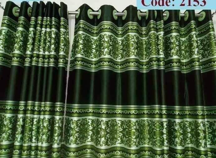 Syethatic curtain new degsin (5 pcs)