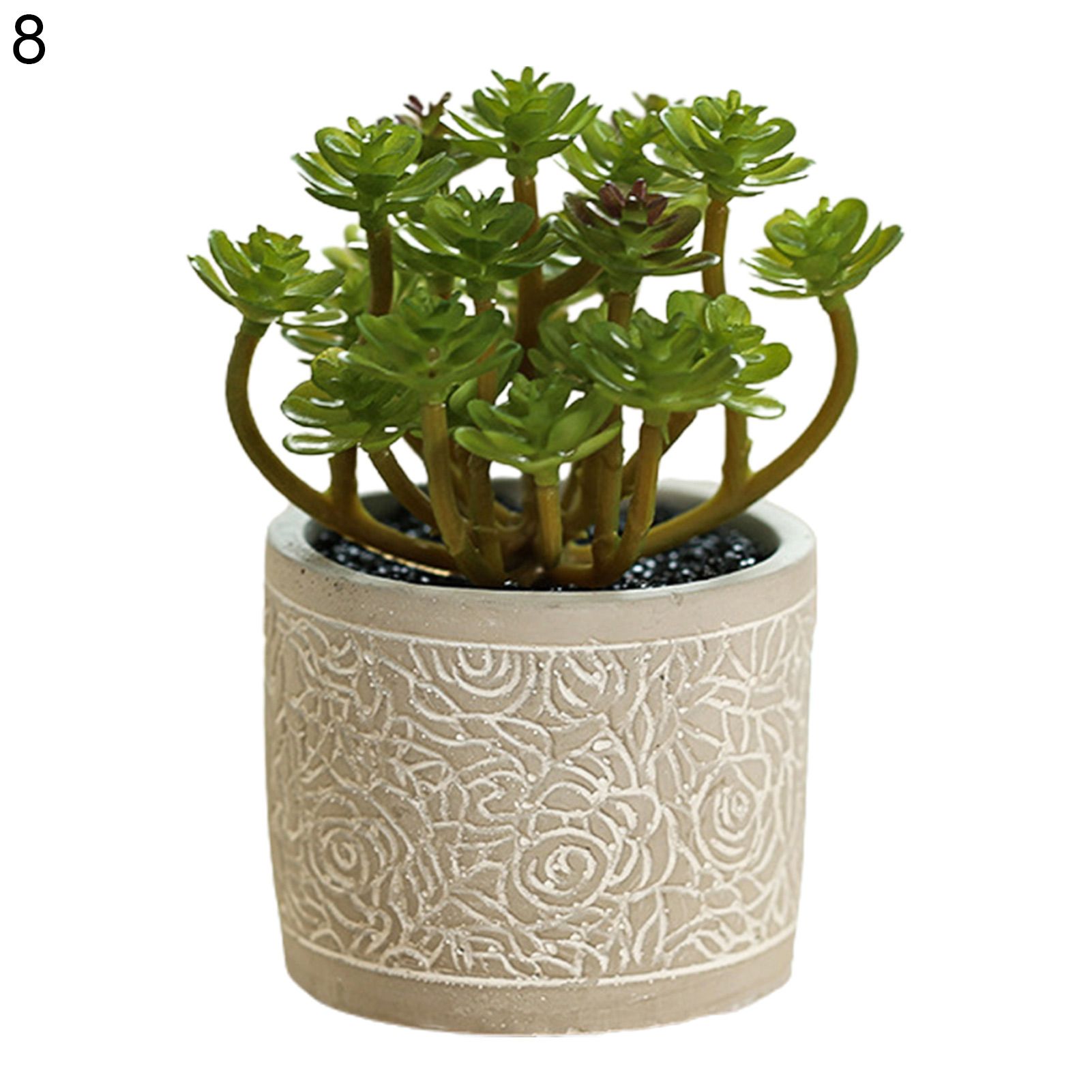 ni Fake Succulents Long-Lasting Artificial Succulents Potted