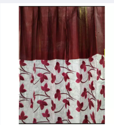 Kuci Porda Doo/window 1 pcs Curtain chocolate