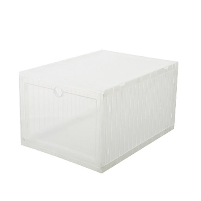 Drawer Basketball Shoe Box Large Capacity Hard Plastic Simple Sneaker Assembly Suitable for AJ Shoe Storage Box Drawer Box