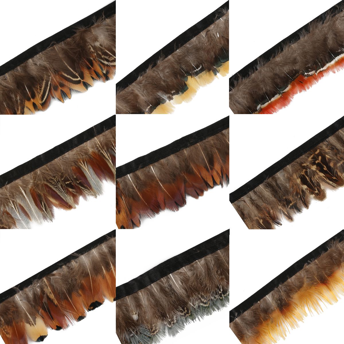 1m/stripe Feather Lace Decoration Lace Feather Crafts Feather Decoration Feather Decoration Feather Carnival DIY