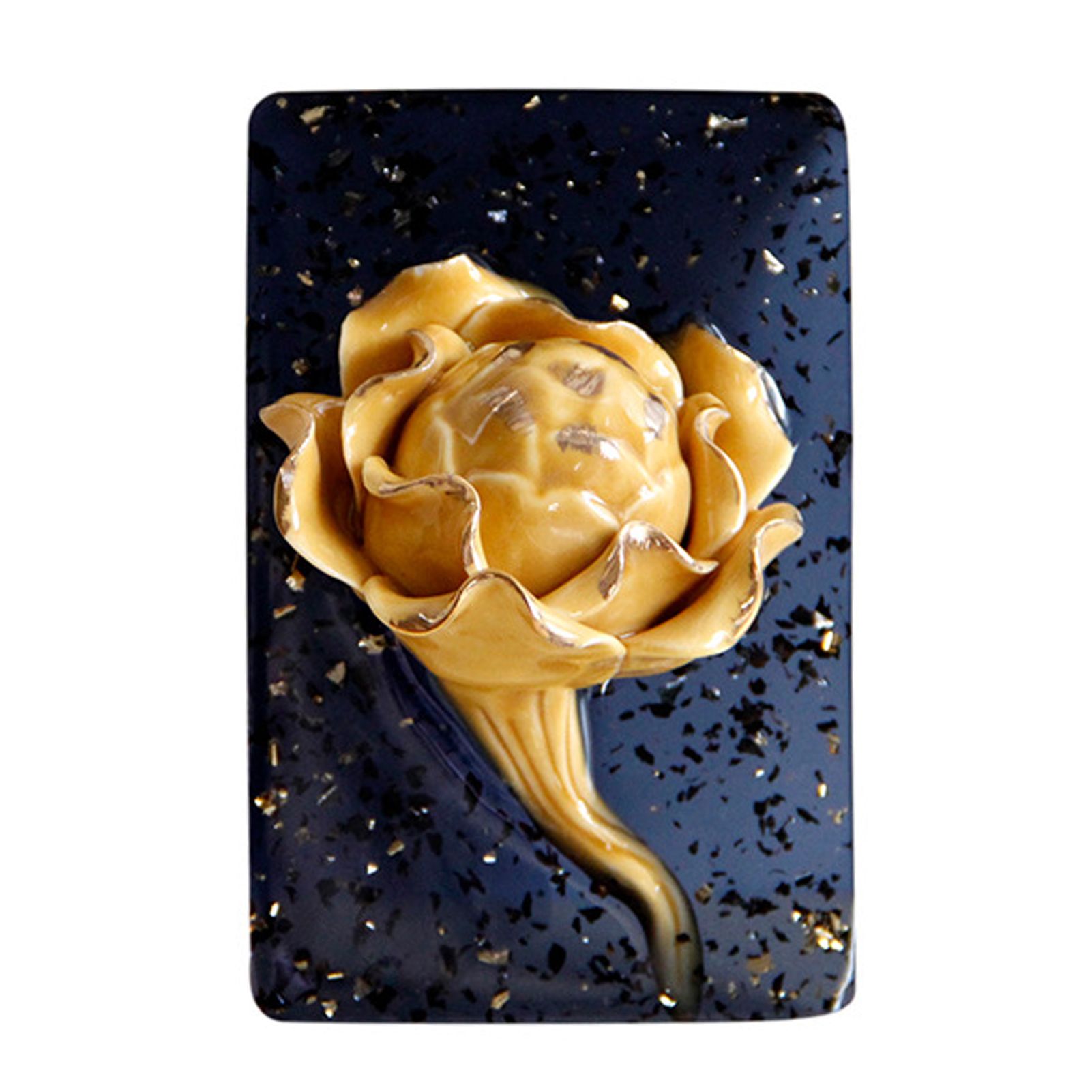 Miniature Flower Three-dimensional Flower Figurine with Blackboard
