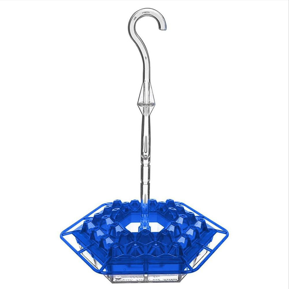 GC Hanging Hexagonal Hummingbird Feeder With Hook Unique Filling System Feeding Stations