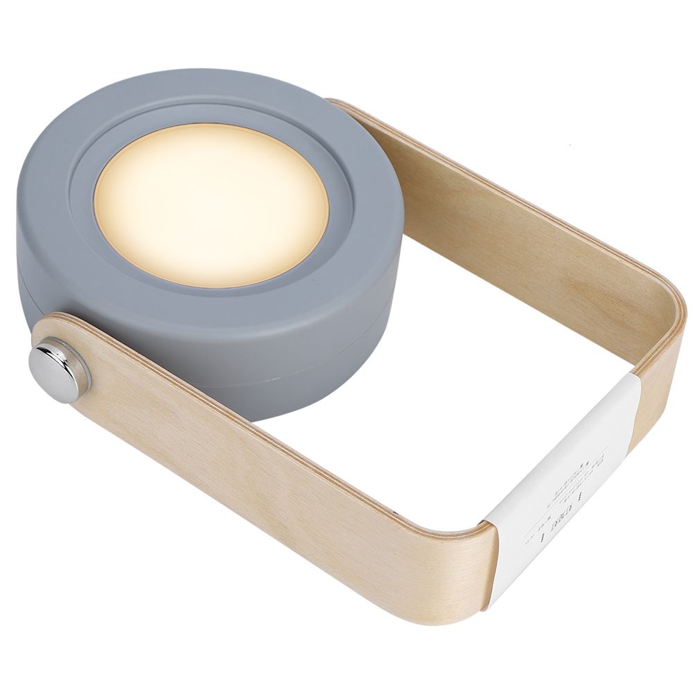 Dimmable Night Light Foldable Touch Reading LED Portable Lantern Lamp USB Rechargeable
