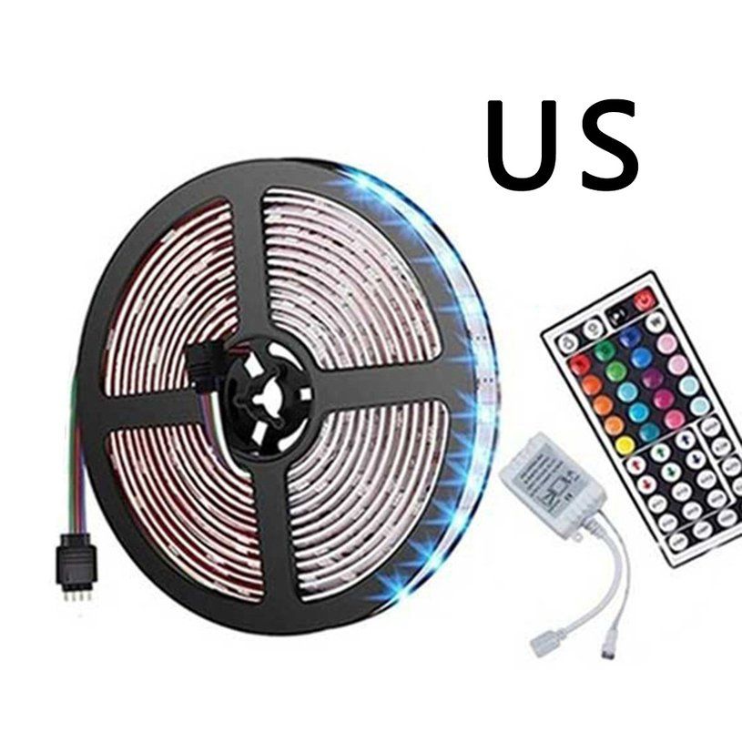 RGB non-waterproof RGB color-changing led light with 44-key infrared remote control with power supply