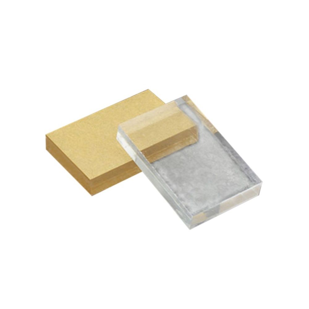 Lightweight Transparent Acrylic Stamp Block Rectangular Shape Diy Stamp Block