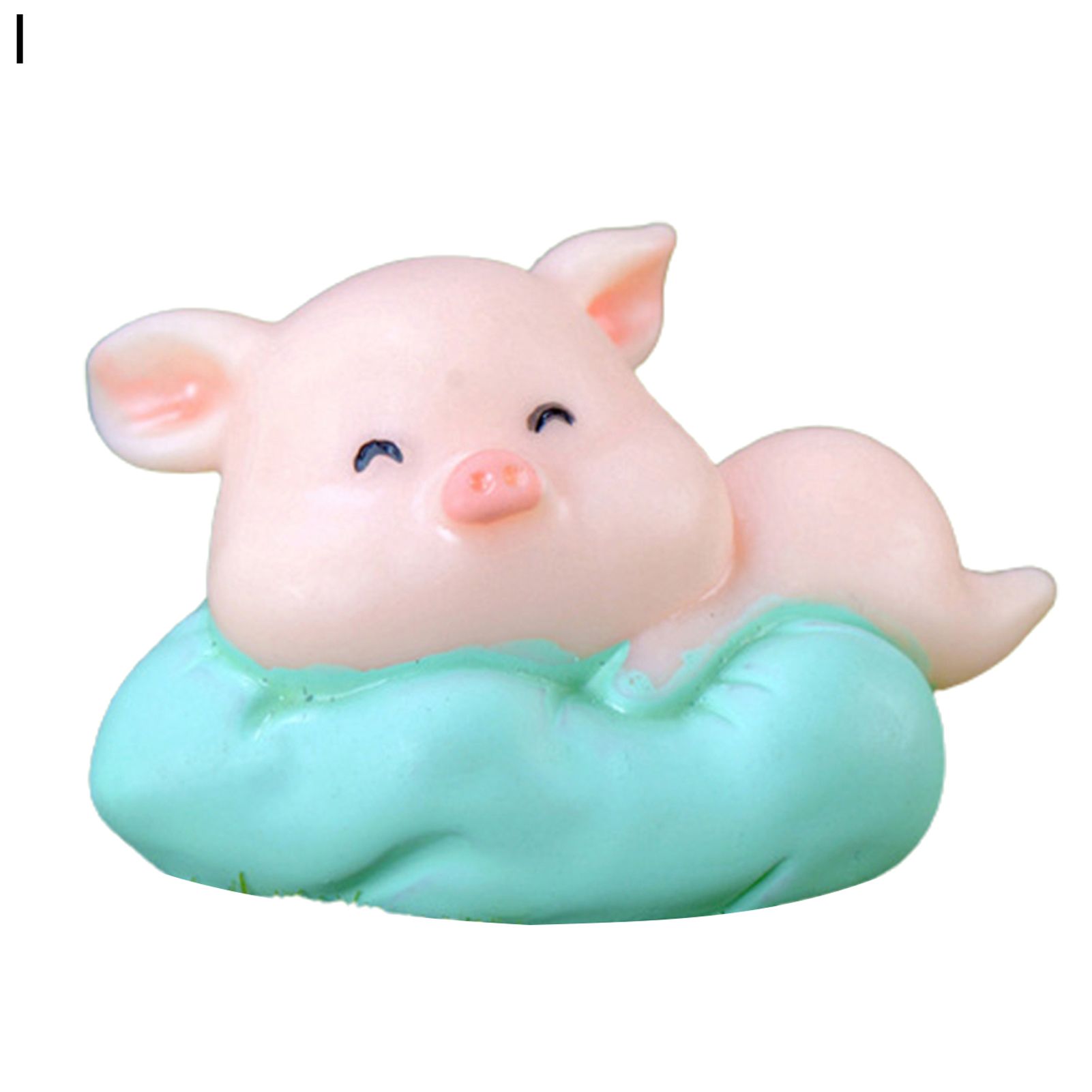 Resin Figurine Colorfast Resinni Decorative Pig Sculpture