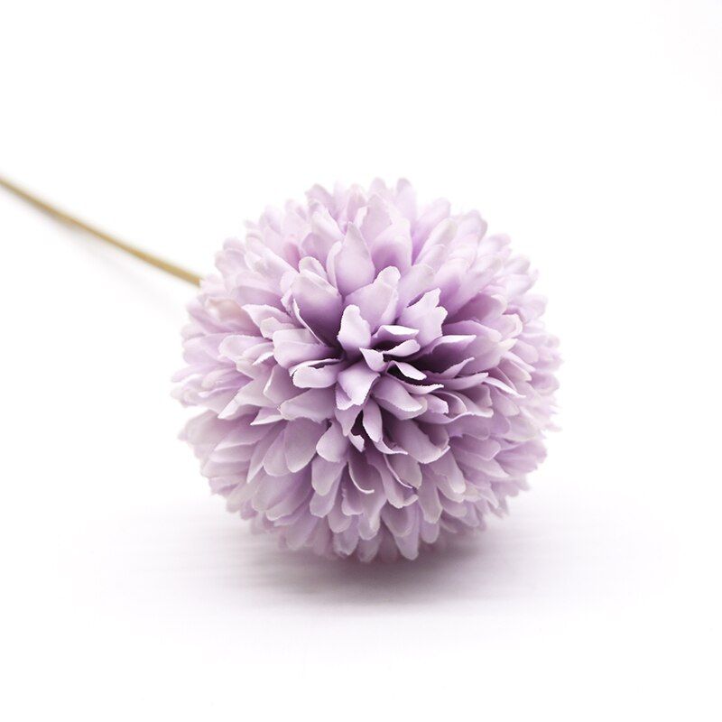 28cm  Artificial Dandelion Flower Ball Simulation Road Lead Flower Wall Fake Flower Home Decoration Wedding Holding Bouquets