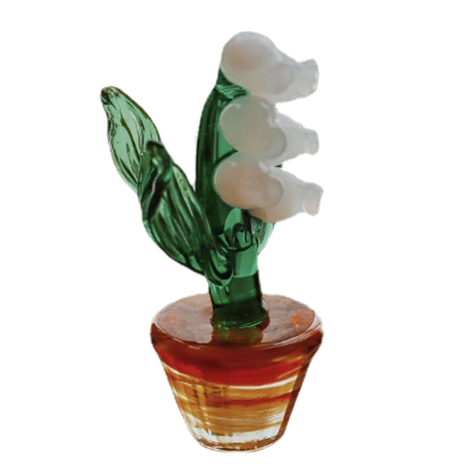 Potted Statue Decorative Colorful Cuteniature Decor