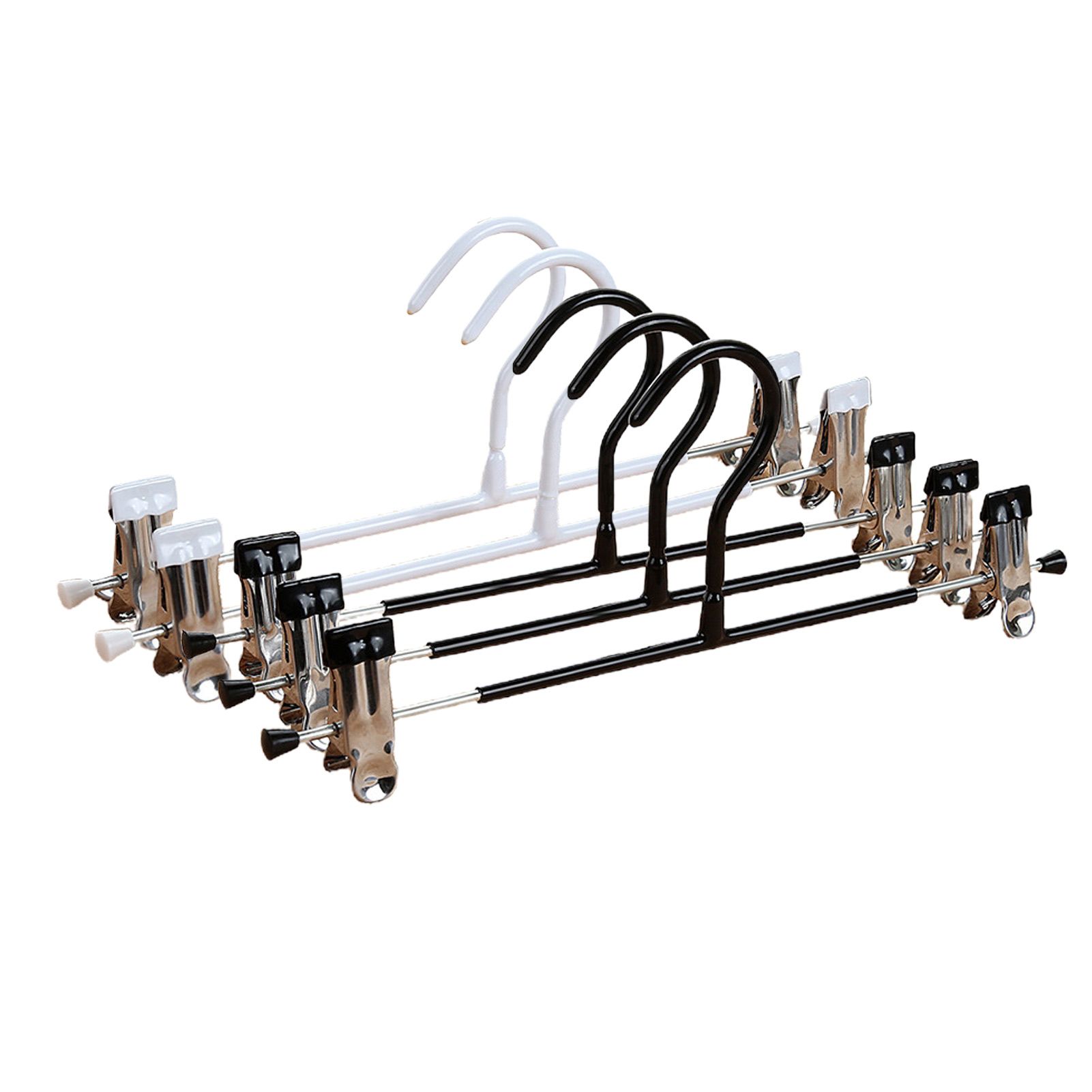 Coat Rack Retractable Clips Seamless Shirts Drying Rack