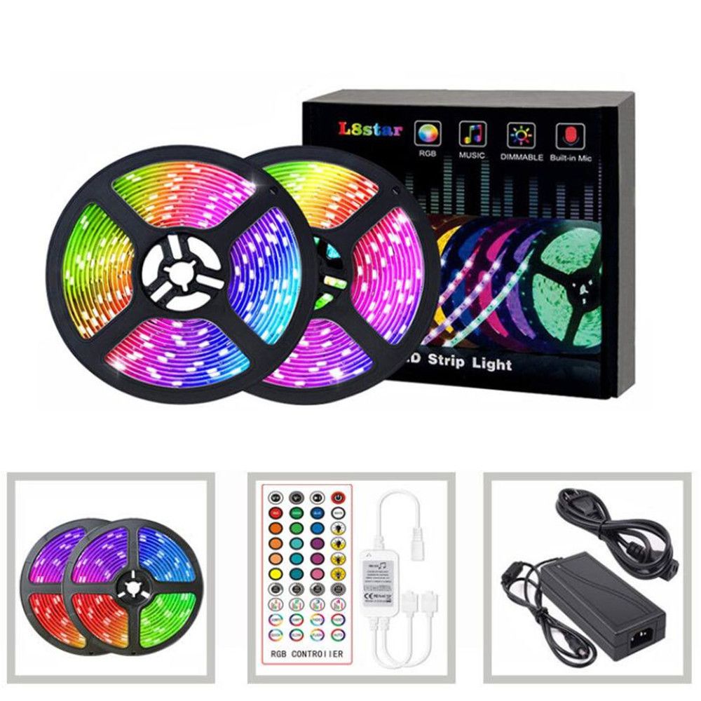 Yfashion LED Light Strip 5050 Bluetooth App  Waterproof Horse Race With RGB Colors Magic Music Set