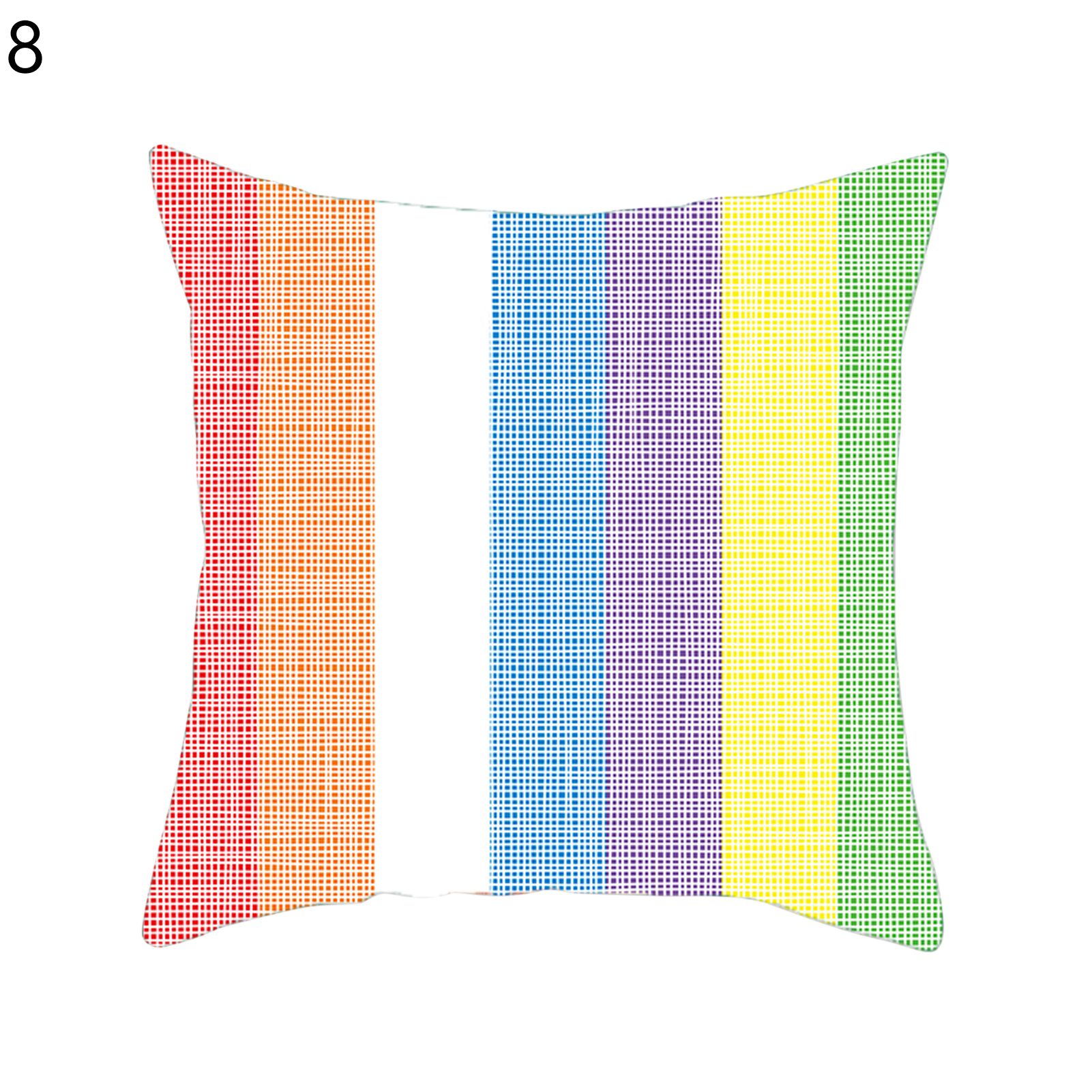 Cushion Throw Case Anti-fading ic Style Printed Cushion Throw Cover