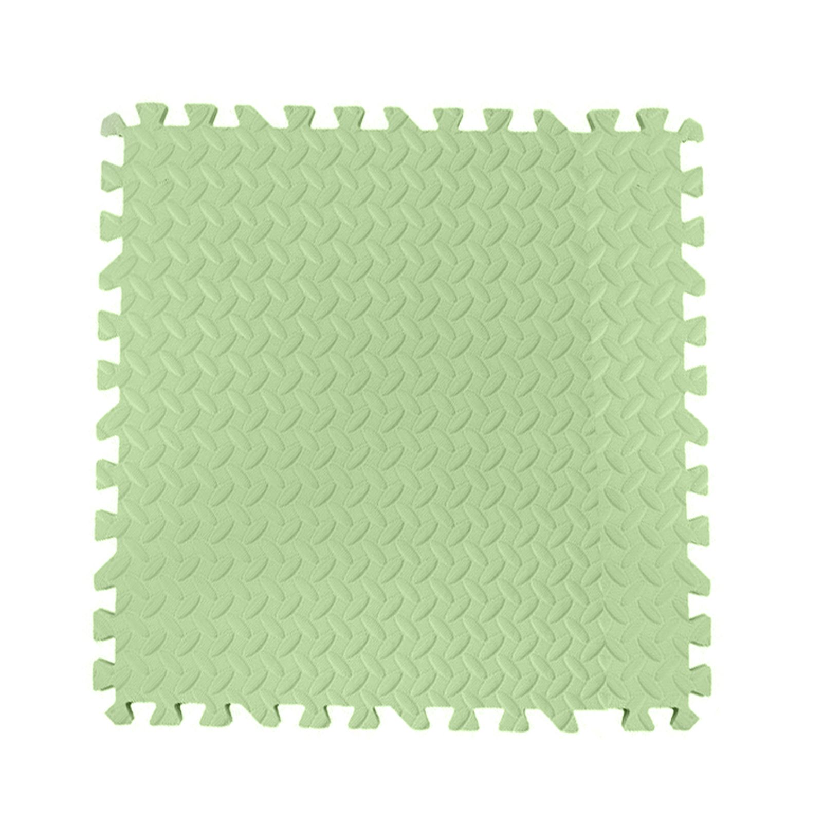Puzzle Floor Mat Well Matching Protective Decorative Area Rugs Protective Floor Tiles Mat for Home