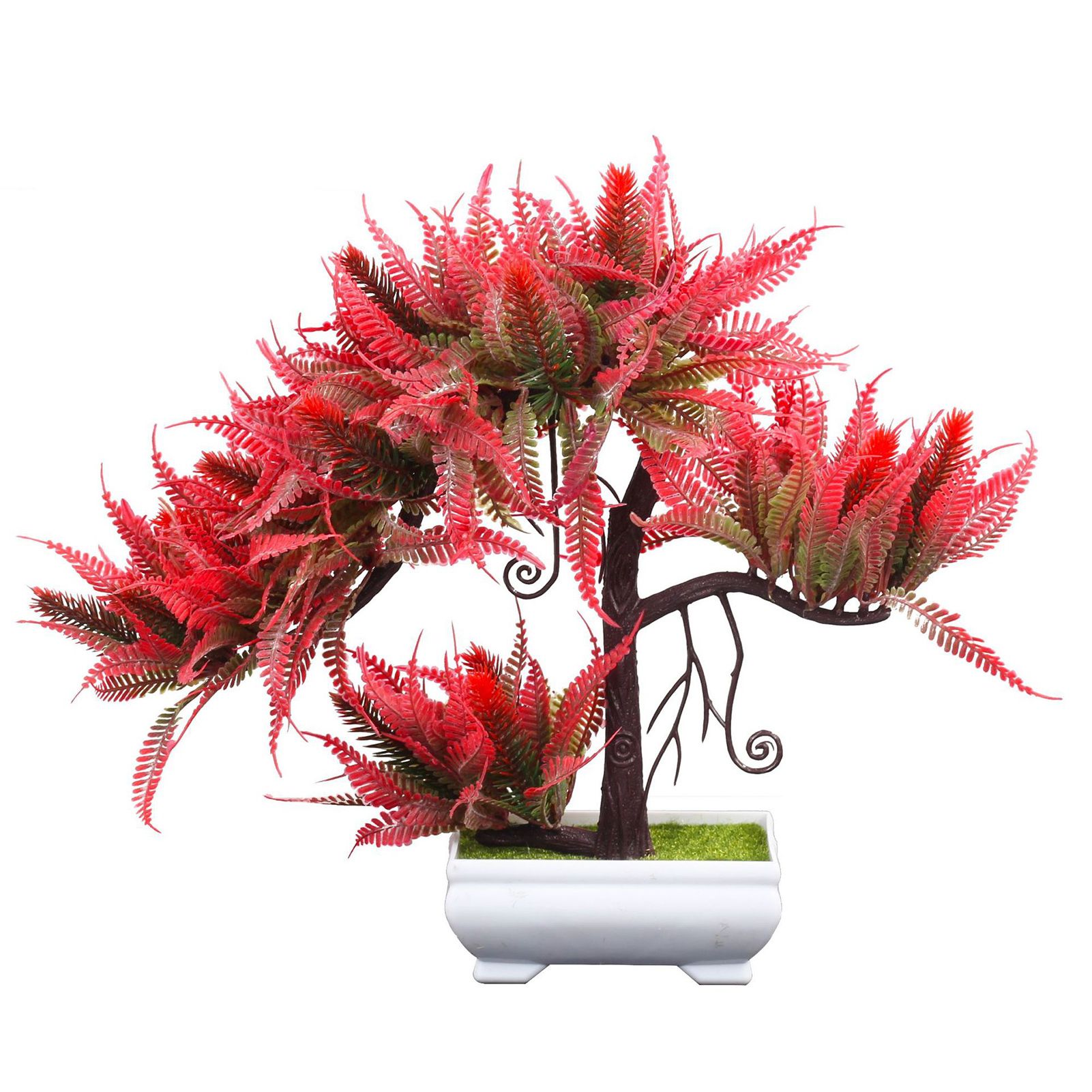 Potted Ornament Antique Household Desk Artificial Bonsai