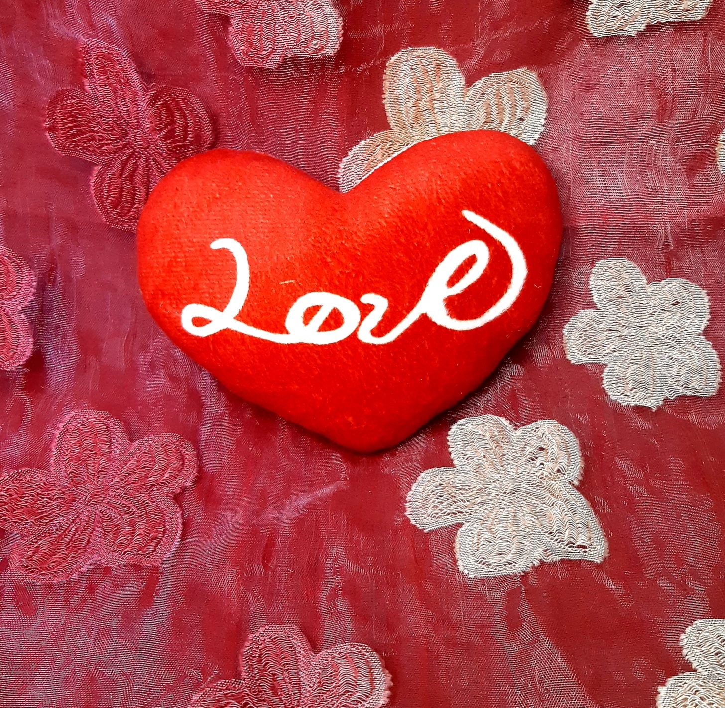 Romantic Love Heart Shape Pillow