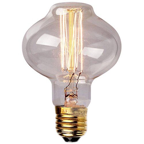 40W Vintage Bulbs Vintage Bulbs E27 E14 Incandescent Bulb ST64 G80 Filament Bulb Squirrel-cage Carbon Bulb Retro Edison Light For Pendant Lamp
