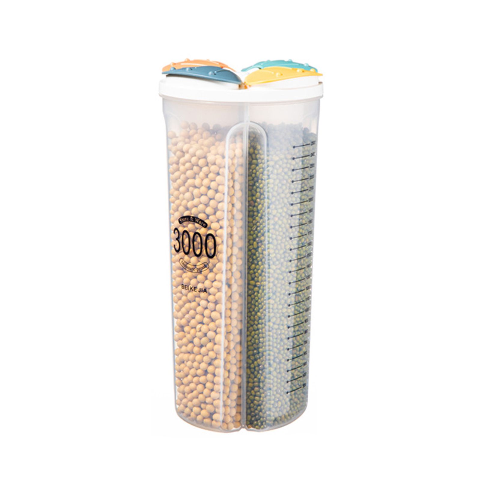 Food Storage Tank BPA Free Plastic Dry Food Cereal Dispenser