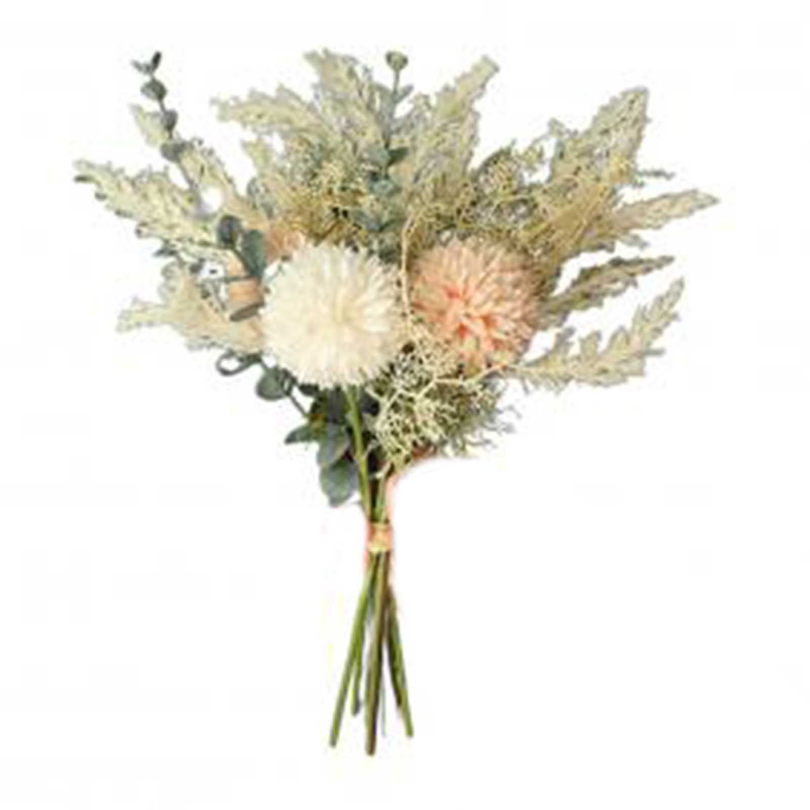 1 Bunch Artificial Flower Bridal Bouquet DIY Garden Party Home Wedding Decor