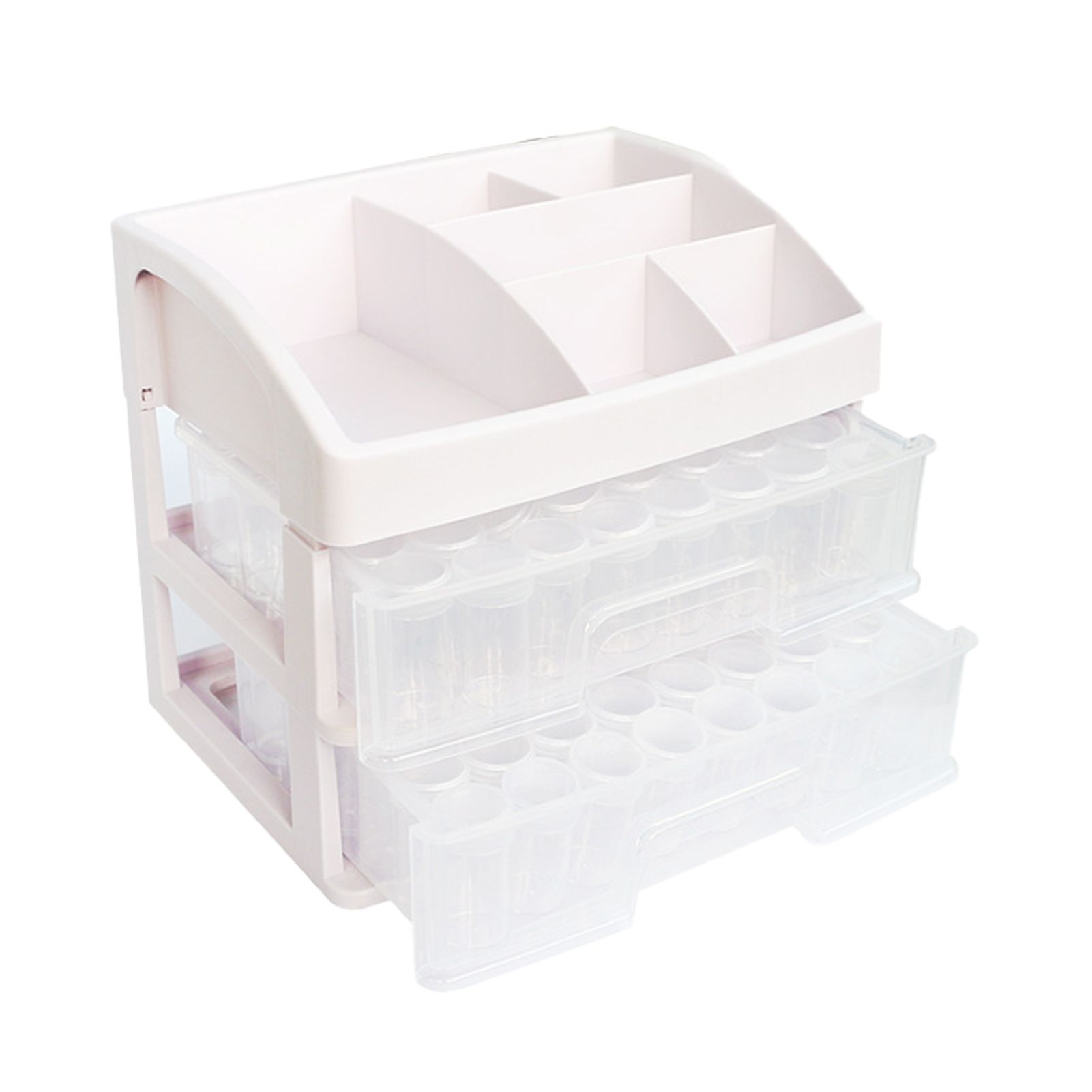Nail Art Storage Box Sturdy Space Saving Diamond Painting Storage Box
