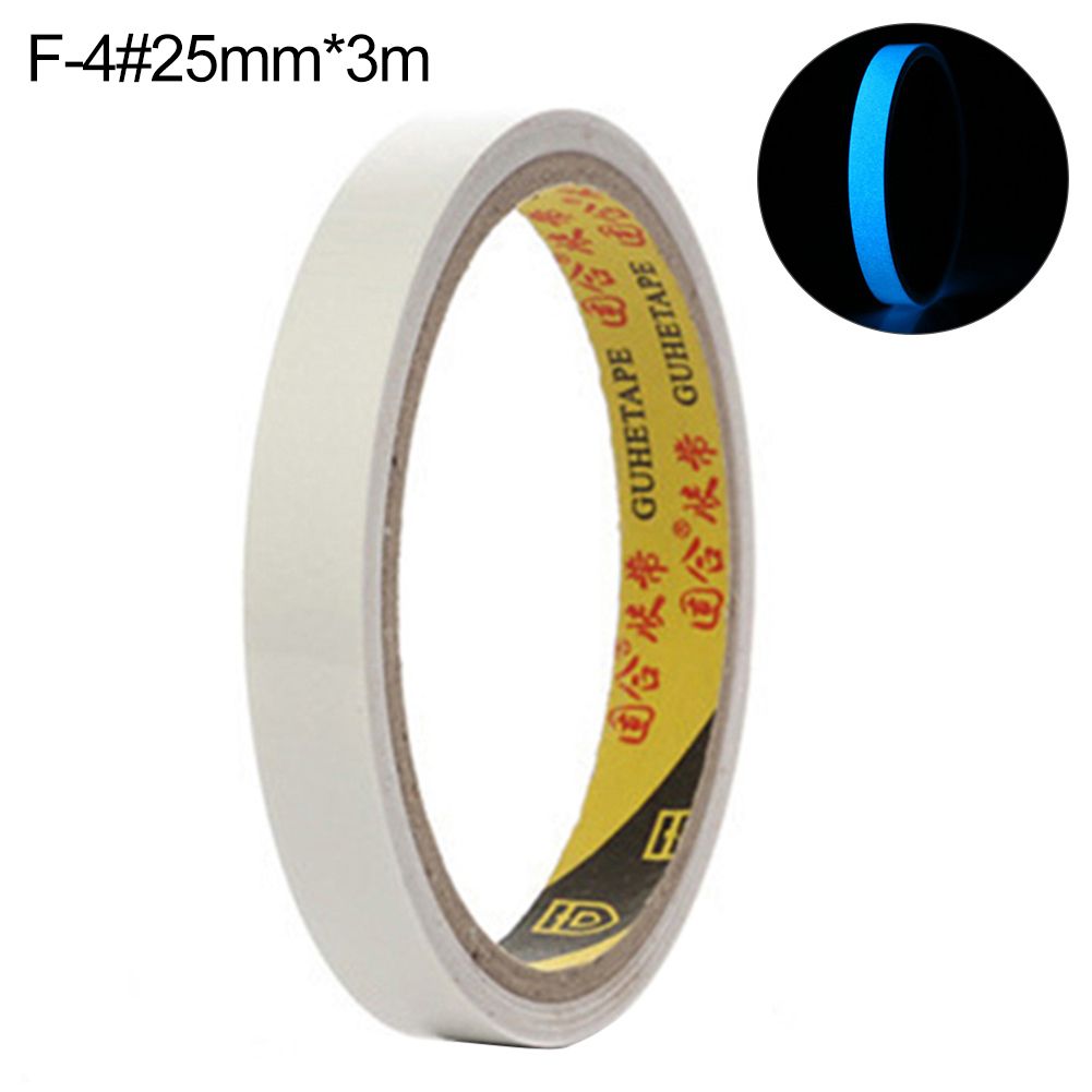 Luminous Tape Reflective Glow Self-adhesive Stairs Step Wall Sticker Home Decor