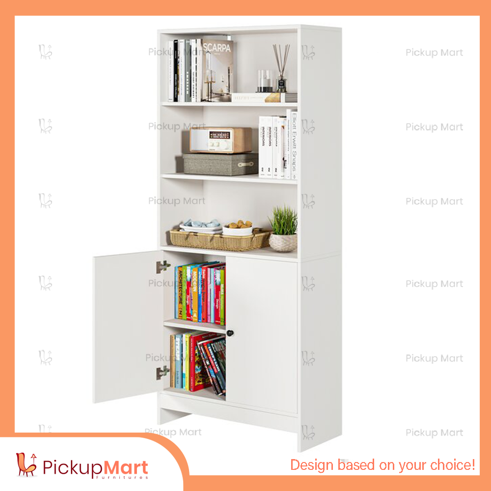 Laminated Board Book Shelf | Showpiece Rack | Living Room furniture | BS - 26