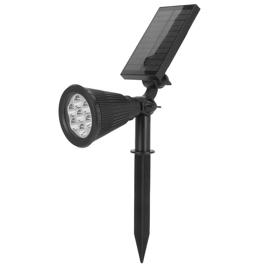 Buy Ying 7LED Solar Light Intelligent Outdoor Garden Spotlight Lawn Lamp Landscape Lighting Black