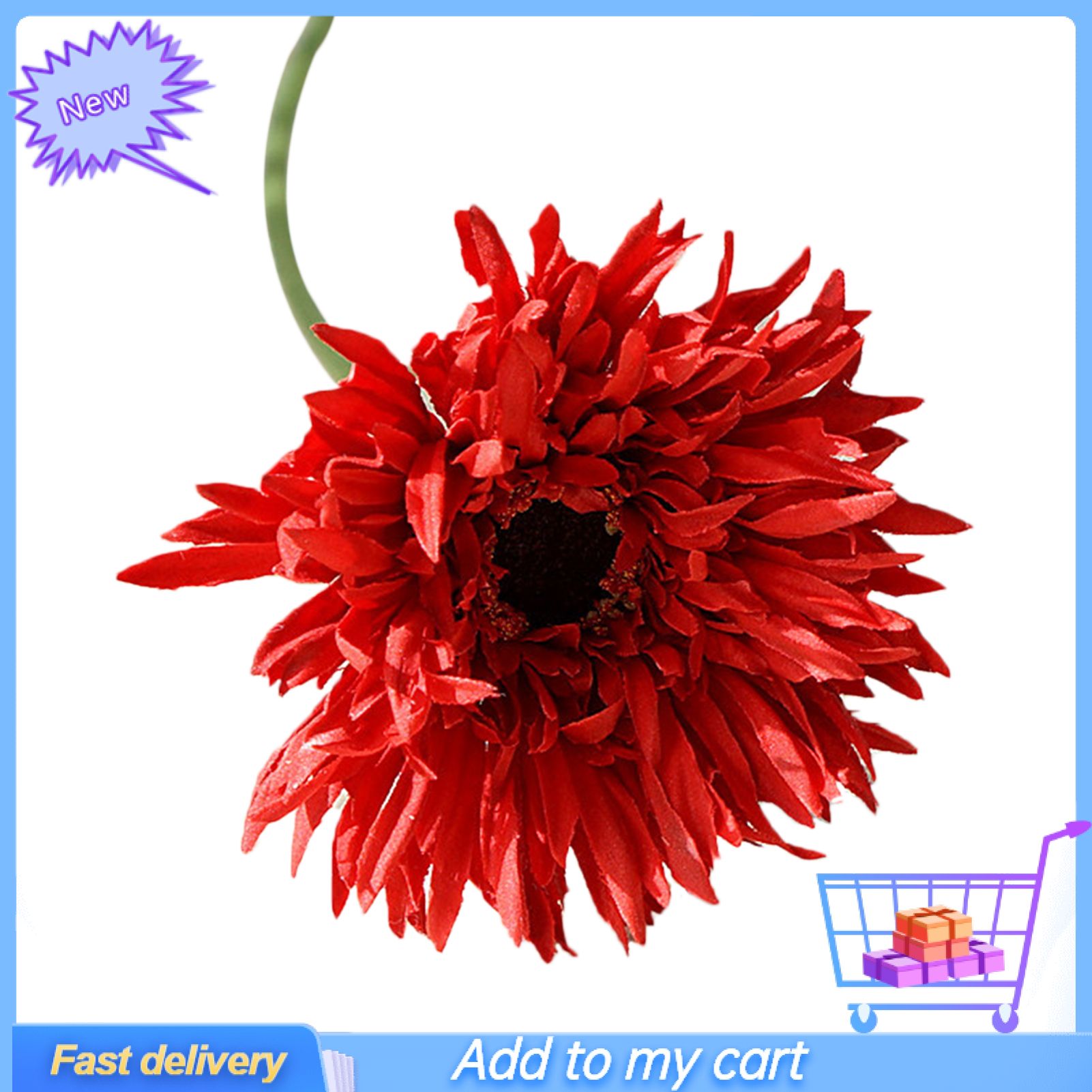 Gerbera Flower Beautiful Special Attractive Artificial Chrysanthemum Flower Decoration for Home