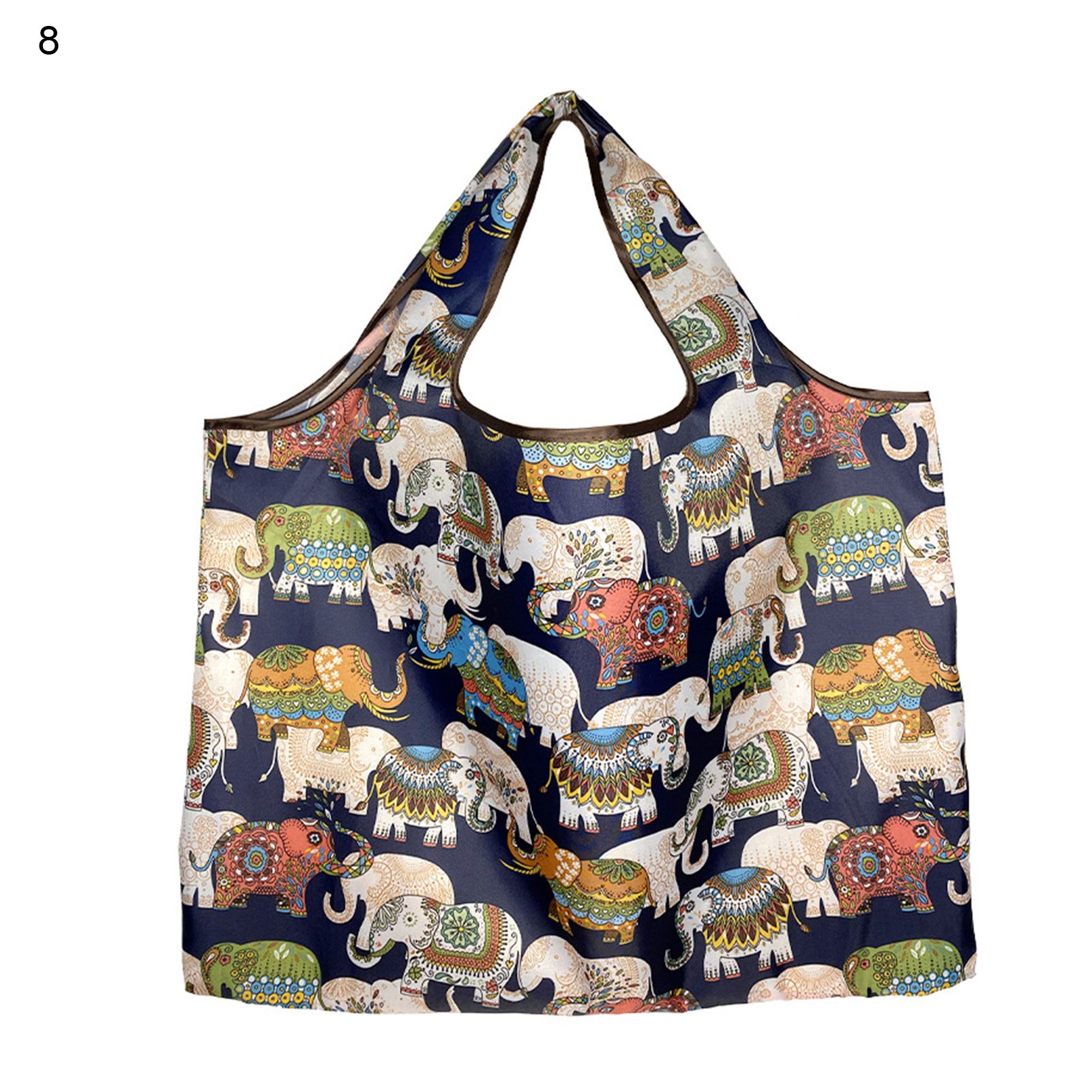 Shopping Carrier Bag Large Capity Eye-catching Clear Pattern Shopping Bag