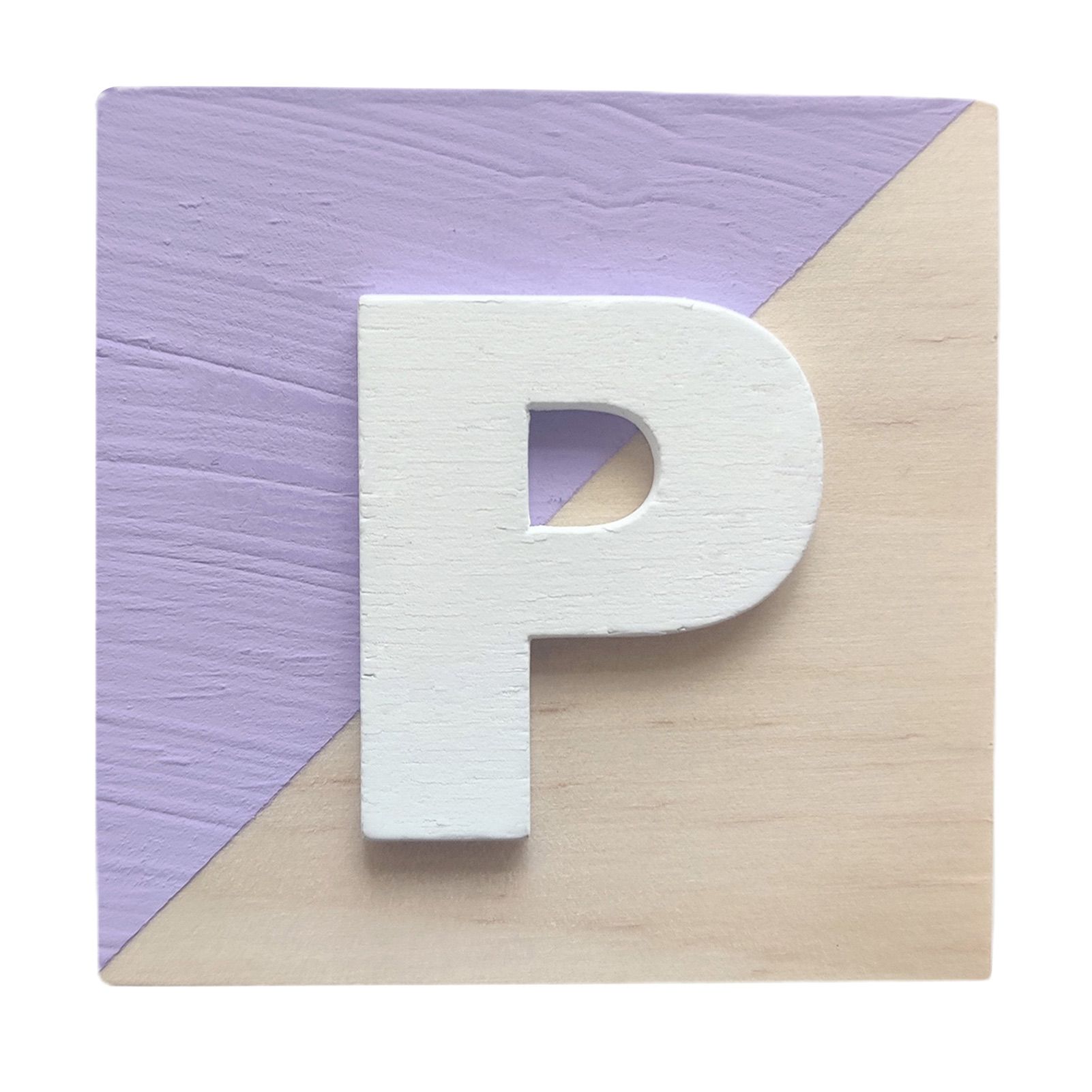 Alphabet Craft Colorful Baby Preschool Learning 26 Letters Wood Block