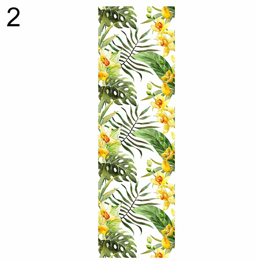 Fresh Leaf Wall Sticker Dirt Scratch Cover Decal Living Room Wallpaper Decor