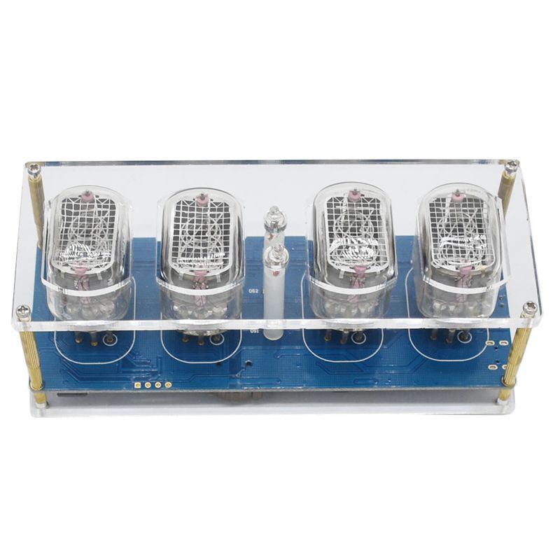 Diy In12 In-12 Nixie Tube Pcba Kit Digital Clock Beautiful Gift,No Tubes