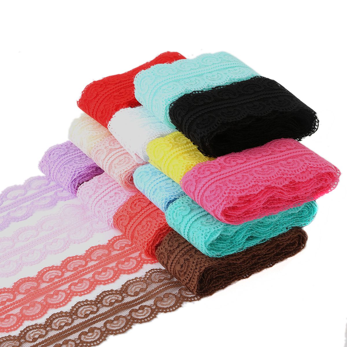 5-12 yd/pk Non-Stretch Lace Upholstery Packing Material 45mm Home Decor